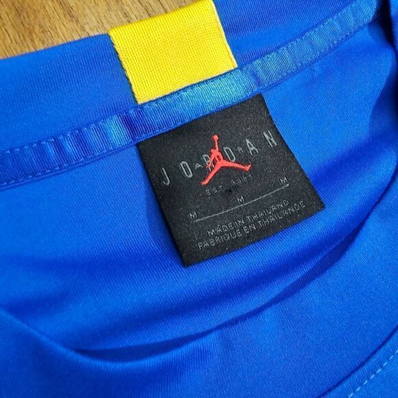 Air Jordan UCLA Bruins Basketball Top Long Sleeve Warmup Tee Shirt Women's M New - Picture 6 of 10